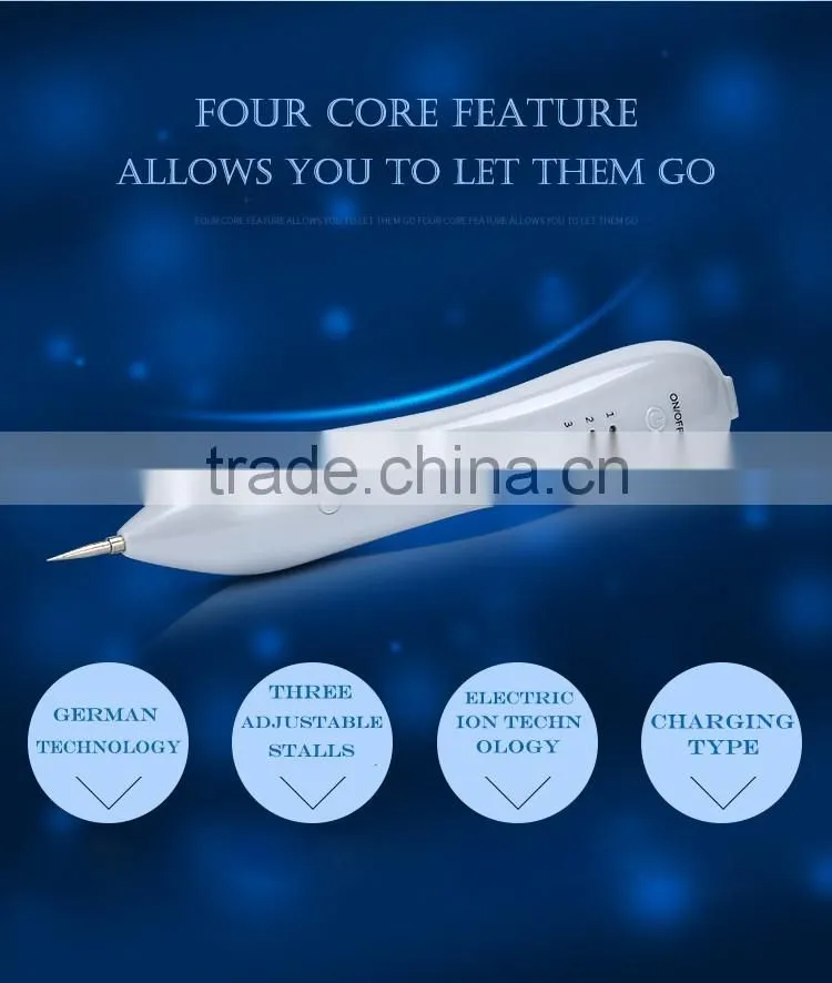2016 Professional Skin Treatment Electrical Machine Plasma Mini laser for Freckles/Age