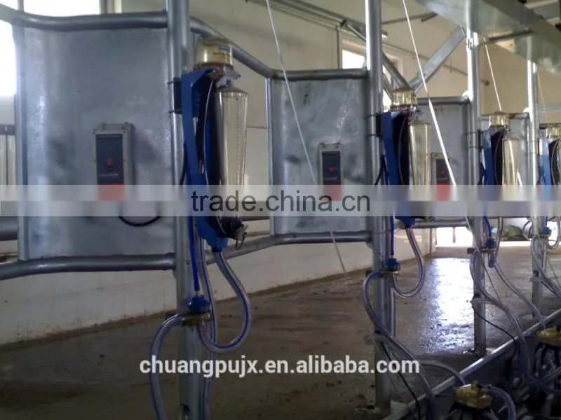 Herringbone Milking Parlor 2x10 with milk flow meter cow Milking Parlor