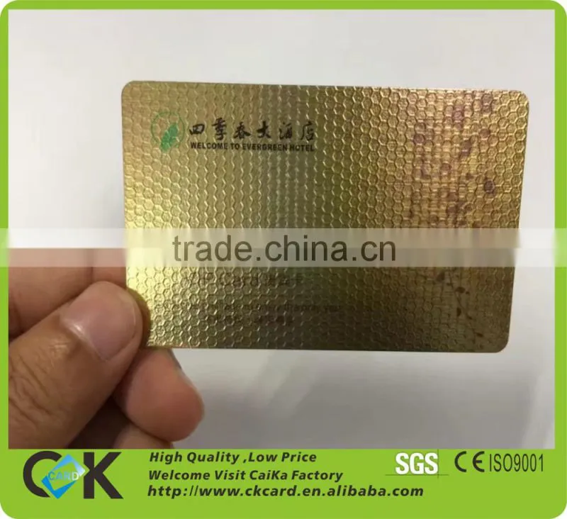 newest pvc pattern card with fancy design and factory price