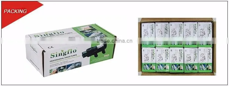 12v 4.3L/min 3.5A low pressure water pump for home application