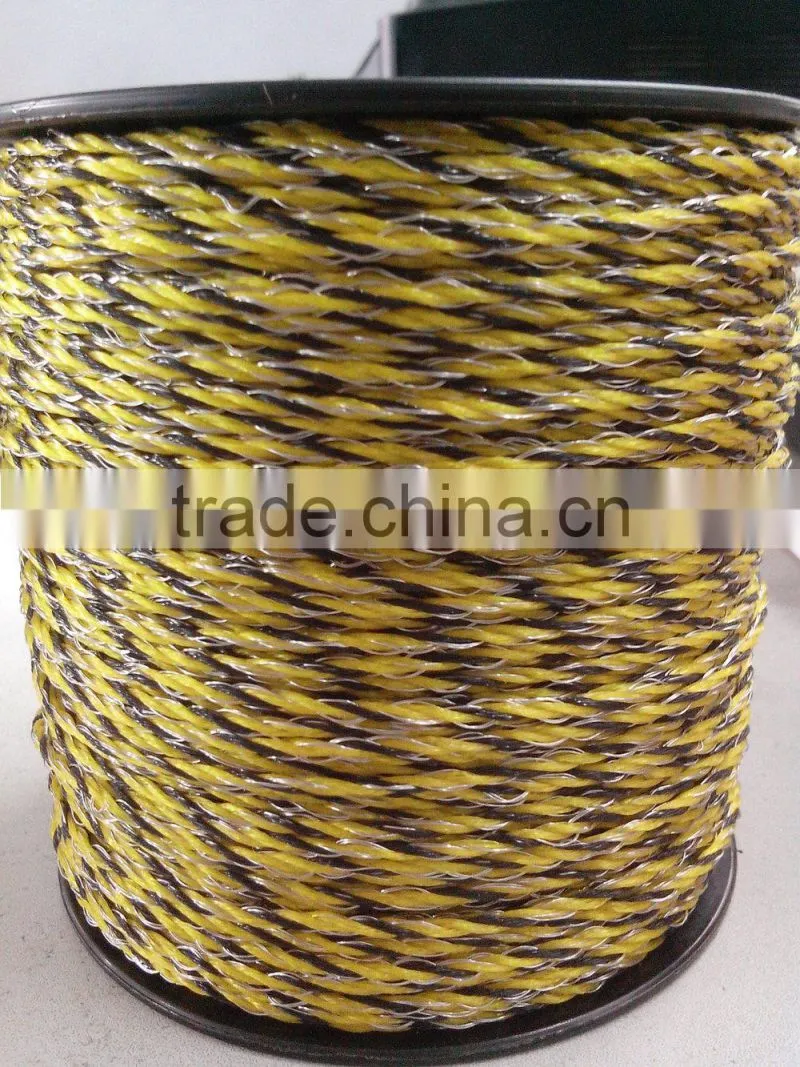 animal farm equipment electric fence energizing polywire polyrope