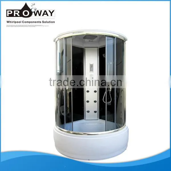 Corner Place Free Standing Portable Enclosed Cabin Glass Bathroom Shower Room