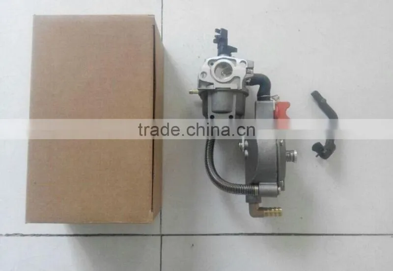 168f 2kw LPG CNG dual fuel carburetor for gasoline generator