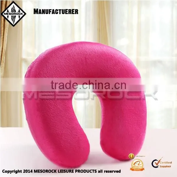 High quality memory foam u-shape pillow travel neck pillow