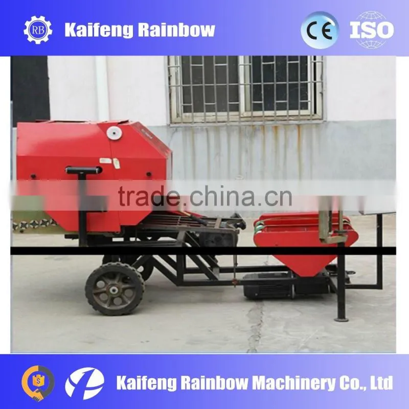 Good quality hay wrapping machine/Hay baling machine/hay crop bundling machine