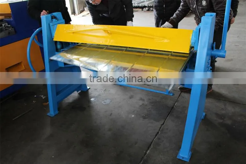 hand sheet folding machine for HVAC, manual bending machine