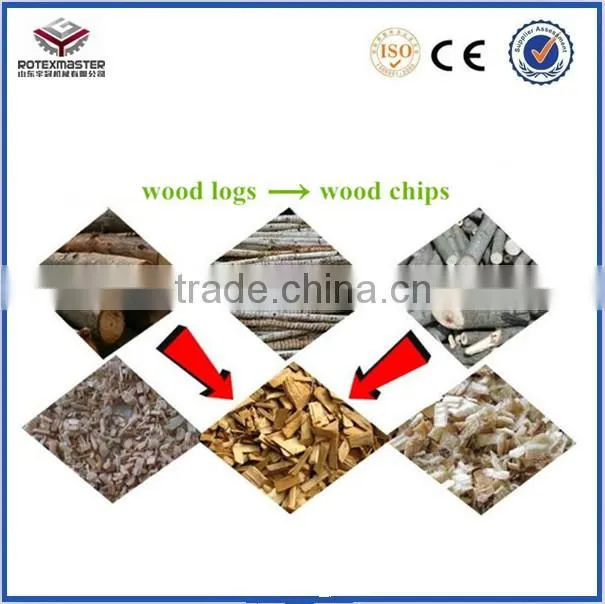 palm trees chipper machine
