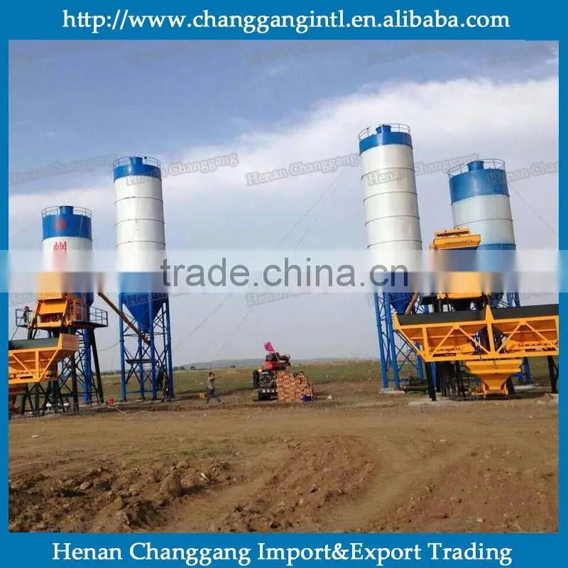 hot sale high production efficiency cement mortar mixing plant