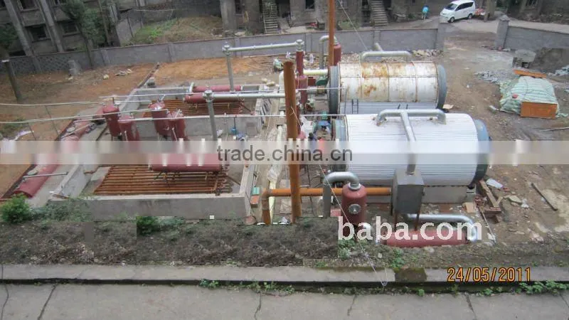 2014 New Tech City Garbage To Oil Plant Pyrolysis Waste