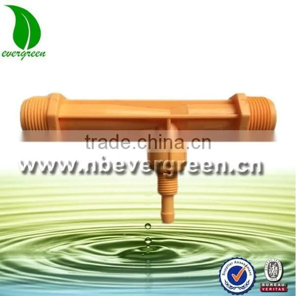 Best selling all size Venturi Fertilizer Injector for irrigation Fertilizer system
