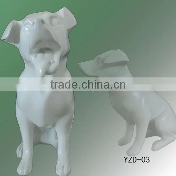 Animal mannequin model fiberglass pet dog