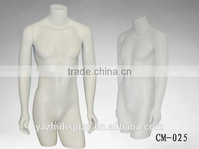 Fashion new pose male torso mannequin with stand for sale