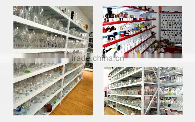Haonai wholesale measuring drinking glass cup