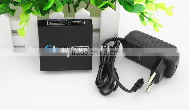 Hot Product 1080P HD 1x2 Port Splitter Transfer TV Cheaper High Speed Two Outputs Cable TV Splitter