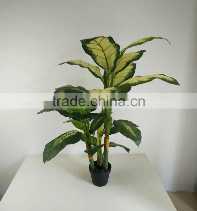 artificial rohdea fake dieffenbachia artificial decorative evergreen