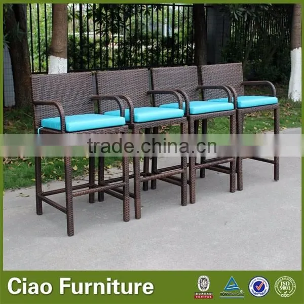 Cheap coffee shop furniture high bar table and chairs set
