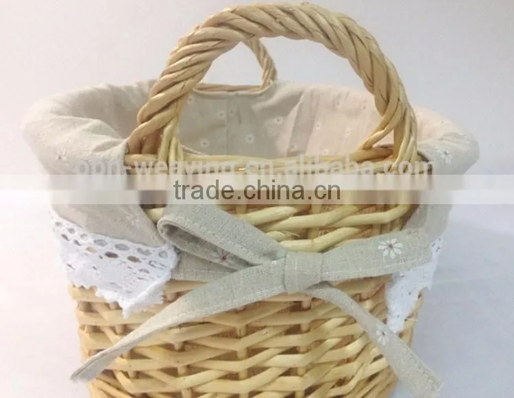 Excellent quality wholesale Cheap decorative colorful wicker woven baskets
