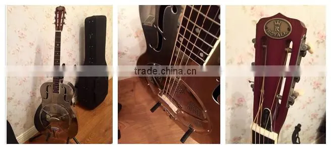 one resonator cone resonator guitar, coppr alloy body resonator guitar, sunburst guitar resonator