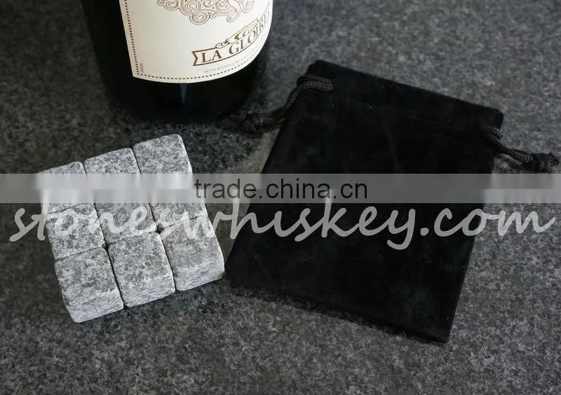 Granite Material Whiskey Stone Bar Accessories Type Cool Whisky Ice Rocks