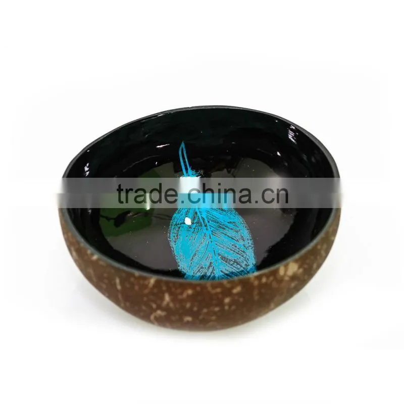 Hot selling wholesale 100% organic natural coconut bowls Vietnam