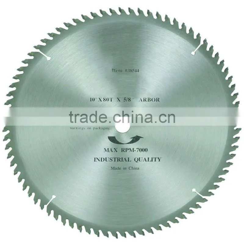 10", 80 Tooth Carbide Tipped Circular Saw Blade circular saw blade for dry cutting stonedual blade saw s saw blade for swing saw