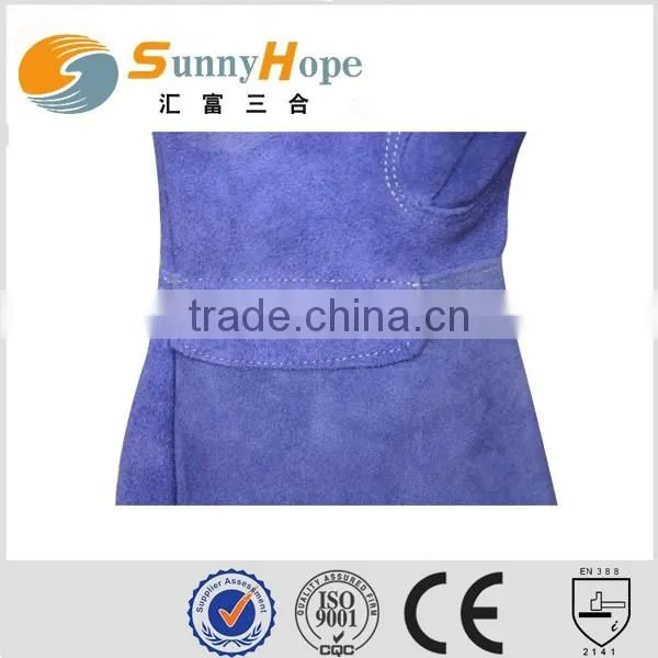 Sunnyhope Good quality cheaper welding goat leather gloves work glove en388