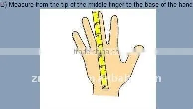 Mechanic hand protection gloves with rubberJRM46