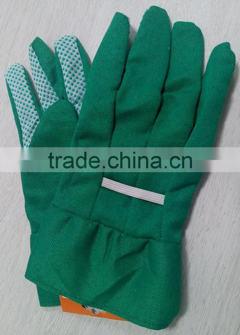 DDSAFETY Wholesale Cheap Green Gardening Glove