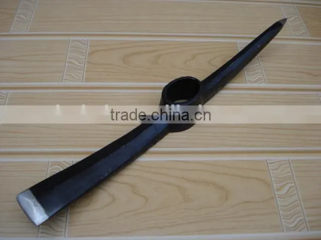 hot sale garden picks/machinery drop forged rail steel pickaxe