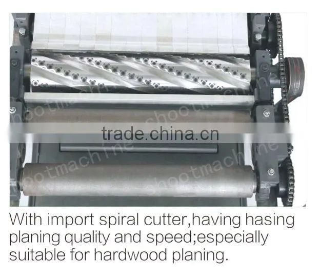 Spiral Cutting Head Heavy Duty Thickness Planer Series Machine SH-630B with Max Width 630mm and Max Thickness 3-300mm