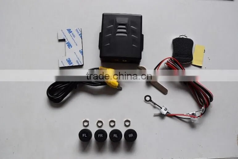 Car DVD TPMS With 4 External Sensors Tyre Pressure Monitoring System