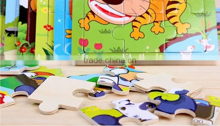 Education And Learning Animal Jigsaw Puzzles Games Cartoon Toys Sale