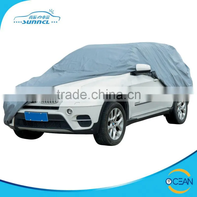 Portable Waterproof Car Cover , Folding Full Set Car Cover