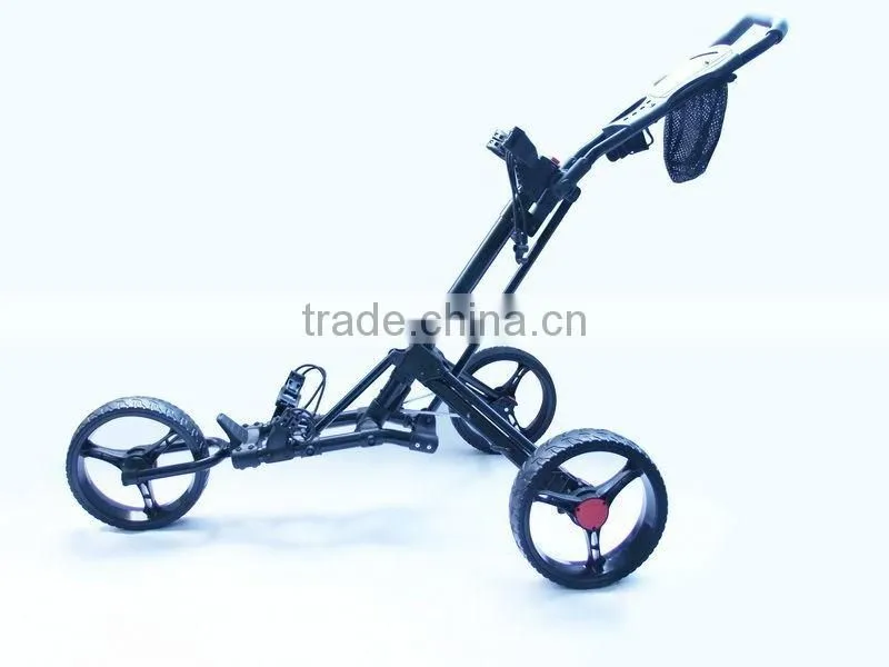 3 Wheel Golf Cart Hand Push Golf Trolley