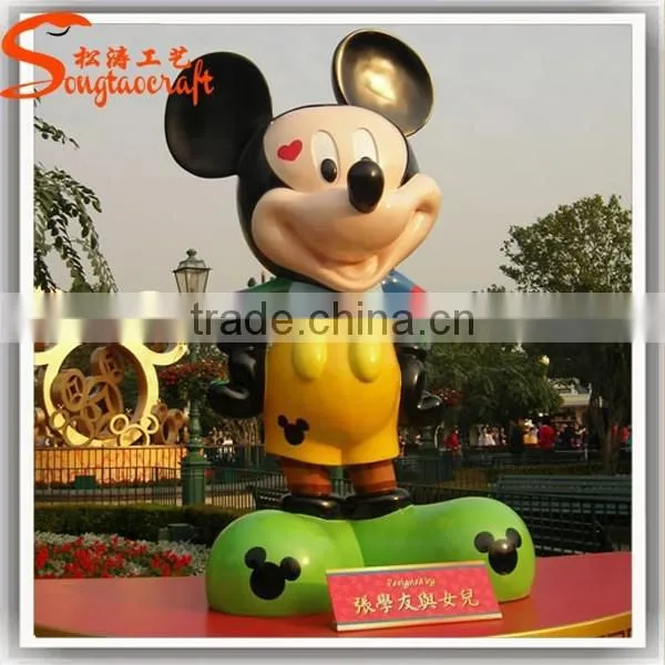 Guangzhou Life Size Rasin Mickey Minnie Mouse Statue Molds for Sale