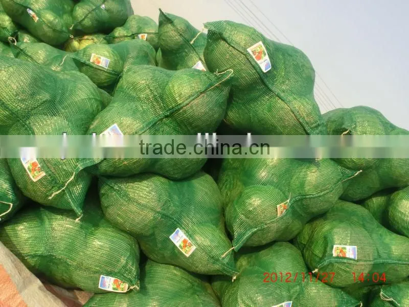 China tubular onion sacks, high quality leno net bags