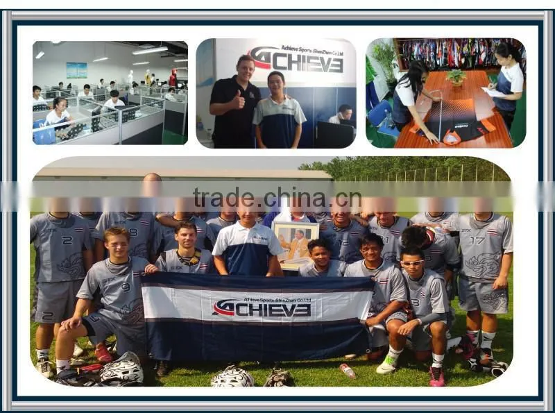 Sportswear custom designs lacrosse uniforms custom sublimation team lacrosse shooting jerseys