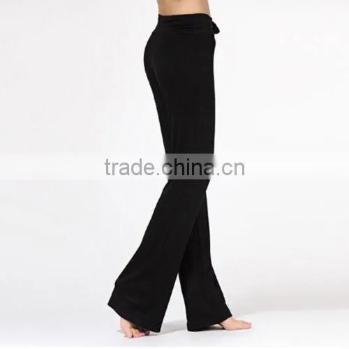 Womens Yoga Pant Trousers Cotton slimming Practise Pants Exercise Lounge Sports Long Pant