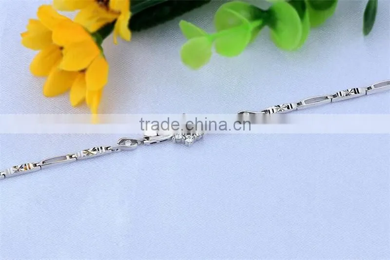 925 sterling silver new design fashion snowflake bracelet
