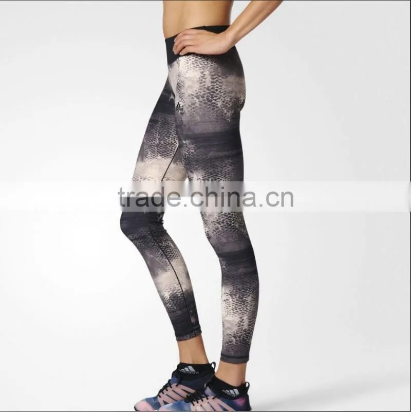 Factory Wholesale Yoga Workout Pants Printed Leggings Women's Tights