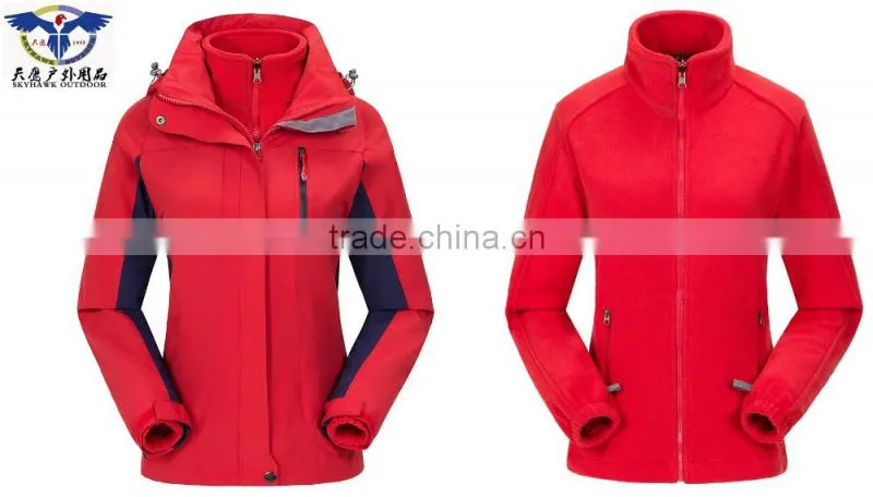 100% Polyester First Class Cap Sleeve Woman Jacket