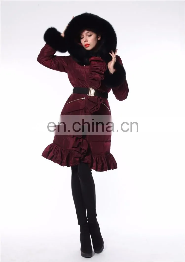 2016 New Design Hot Sale Casual Street Style Ladies Down Jacket