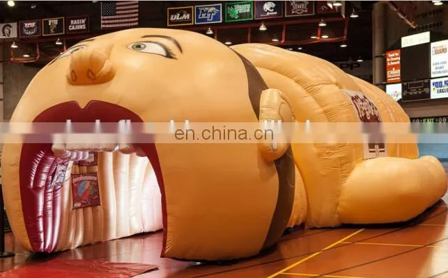 Inflatable Football Helmet Tunnel of Infltable-lawn-tent