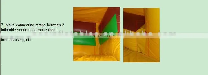giant enclosed inflatable obstacle course