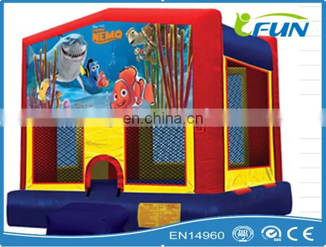 nemo inflatable bouncer for sale/inflatable mini nemo bouncy for kids/inflatable nemo bouncing bouncer