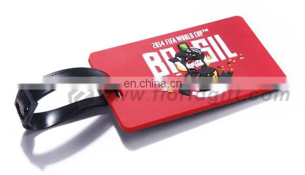 cheap personalized silicone airplane luggage tags