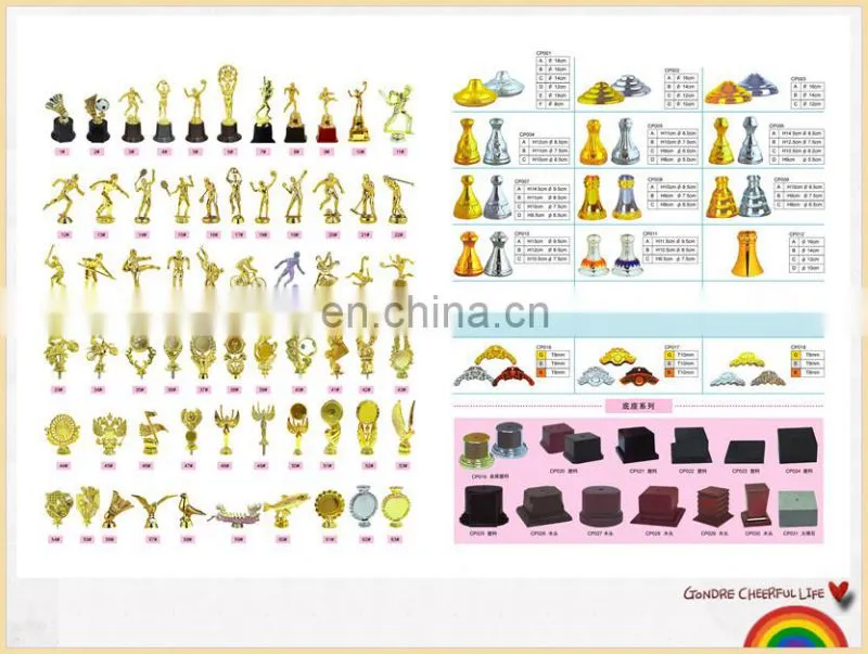 2014 wholesale professional custom award Trophy Column Risers