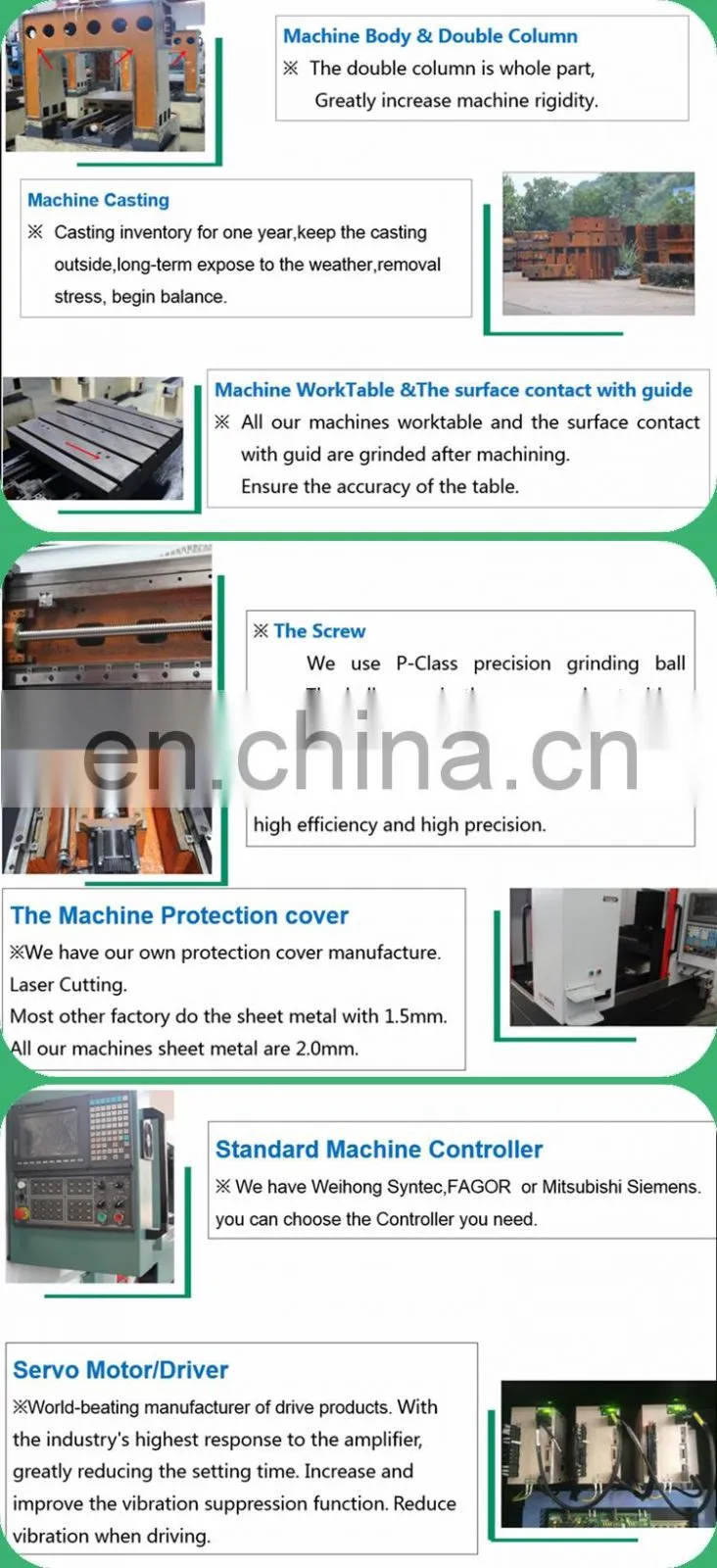 DC1520 Factory Produce Motor Milling Machine CNC China Supplier