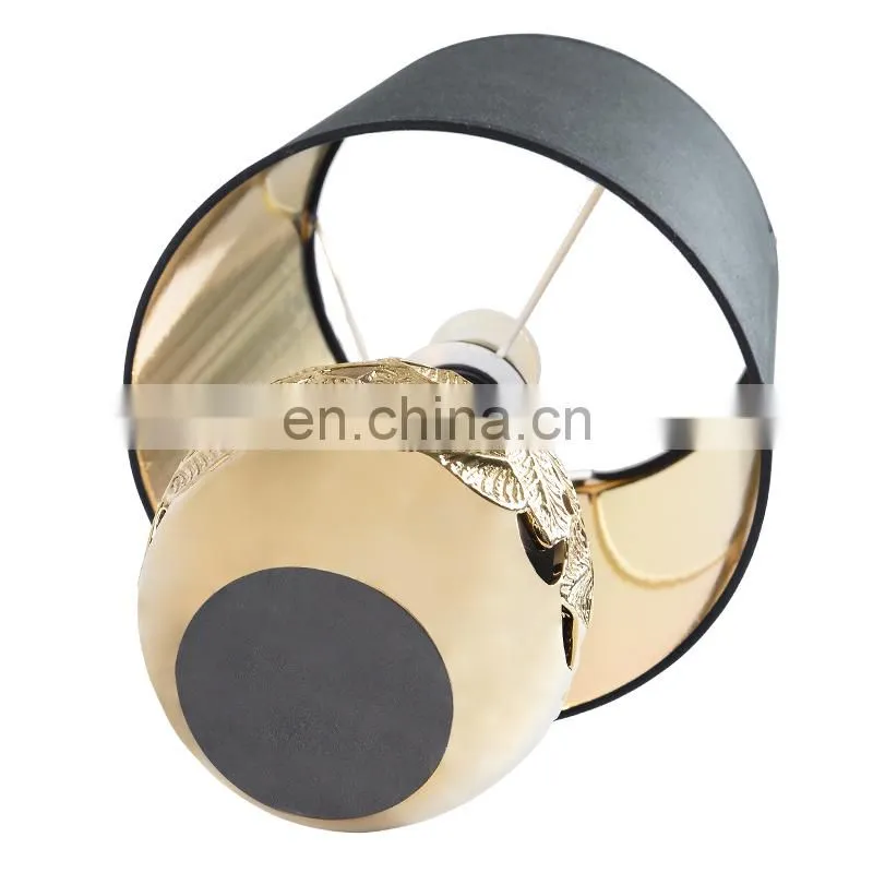 modern ceramic table lamp luxury and china desk lamp with flower pattern