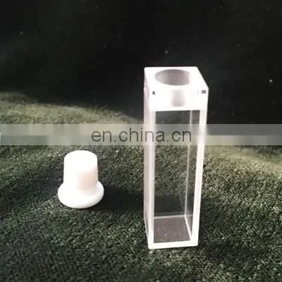 with PTFE stopper Standard fluorometer cell